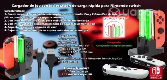 Cargador de joy con led estación de carga rápida