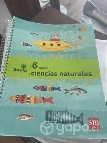 Libro Ciencias Naturales 6 - Savia- Editorial SM