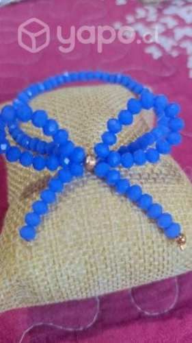 Bella Pulsera coquette color Azul