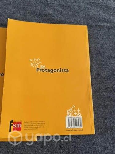 Libro de estudio Sé Protagonista Matemáticas