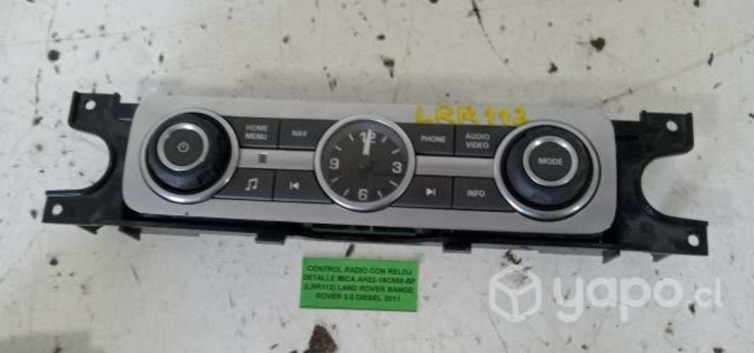 Control Radio C/Reloj Det Mica Land Rover Range