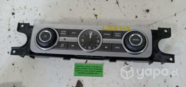 Control Radio C/Reloj Det Mica Land Rover Range