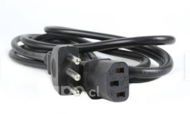 Cable poder iec negro 1.8m