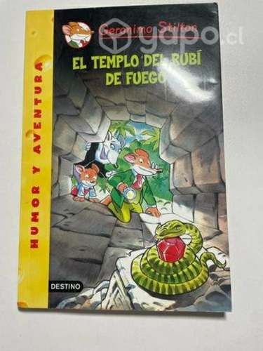 Libro El templo del rubí de fuego