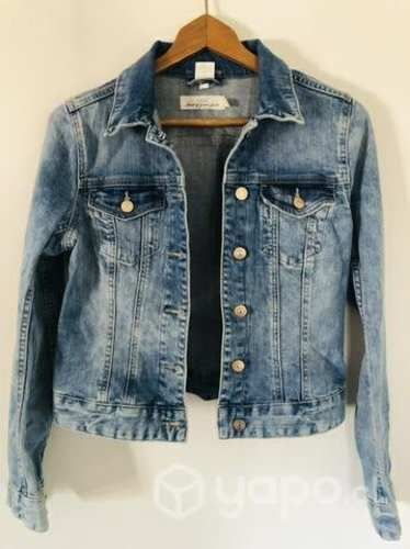Chaqueta Mezclilla Mujer H&M
