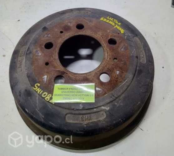 Tambor Freno Trasero Izquierdo (SNI082) Ssangyong