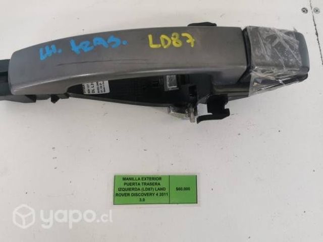 Manilla Exterior Pta tras izq (LD87) Land Rover Di