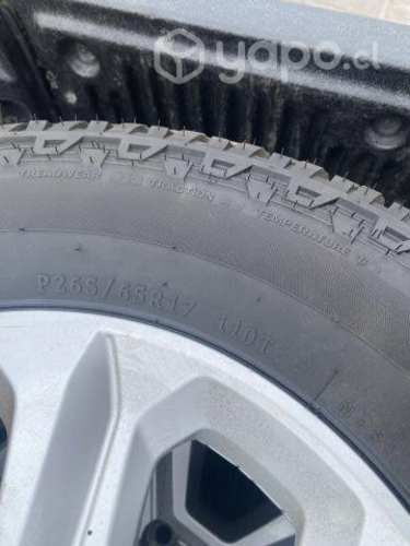 Llantas con neumáticos