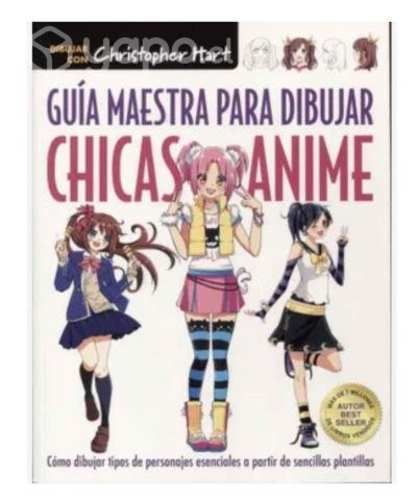Libro guía para aprender a dibujar chicas anime