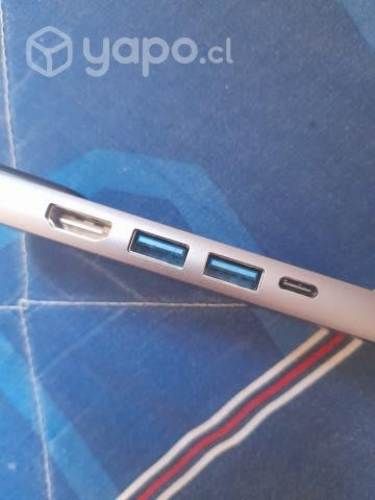 Cable mac y hub tipo c