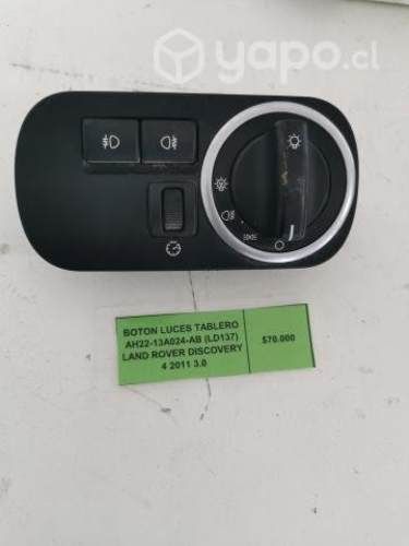 Boton Luces Tablero (LD137) Land Rover Discovery
