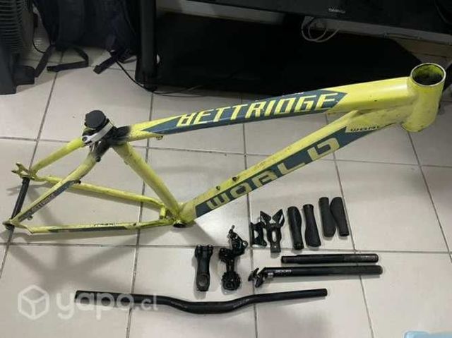 Marco bicicleta de fierro marca World aro 29 Tal.M