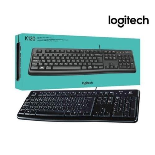 Teclado Alámbrico Logitech K120 Usb Español BG