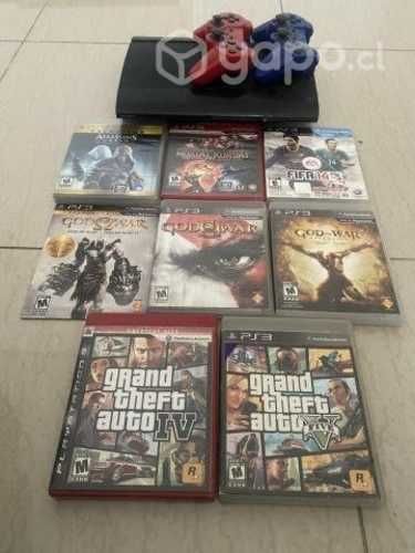 Ps3 2 joystick 8 juegos