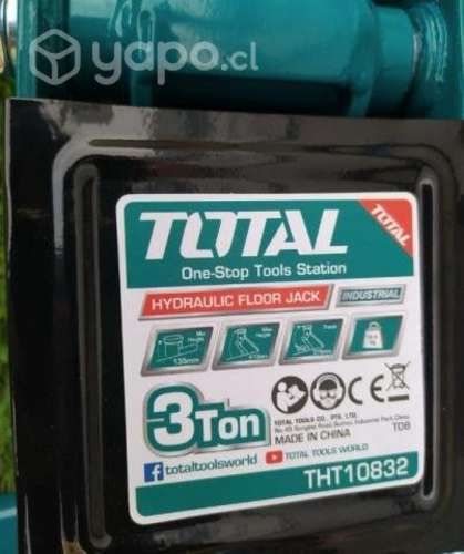 Gata hidráulico 3 toneladas total