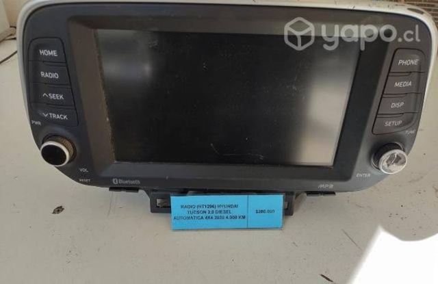 Radio (HT1296) Hyundai Tucson 2.0 Diesel Autom 4x4