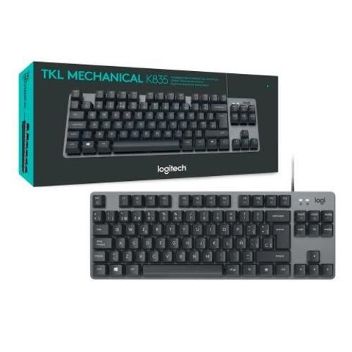 Teclado Mecanico TKL Logitech K835 Switch Blue USB