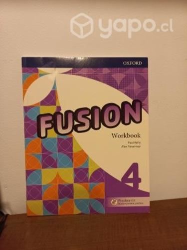 Libro Inglés Fusion 4 workbook