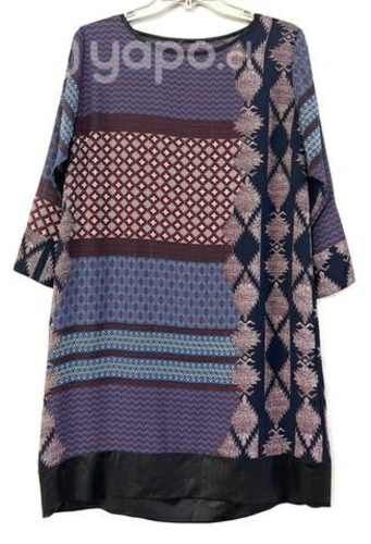 Vestido No Elástico Marca Fbo Italy Talla M/L