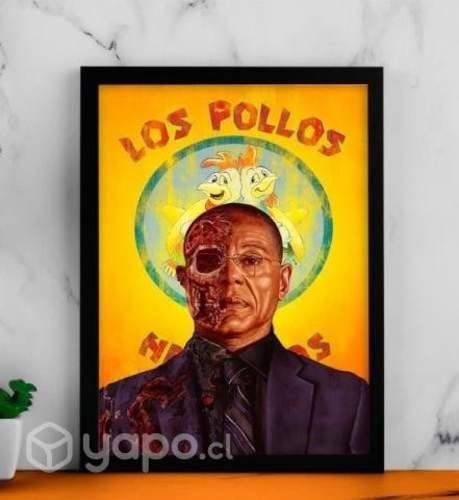 Cuadro decorativo Gus Fring - Pollos Hermanos