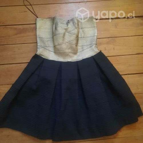 Vestido de fiesta dorado