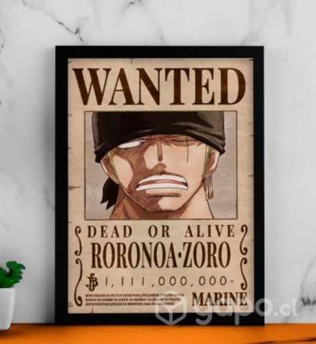 Cuadros decorativos One Piece 34x45 cm