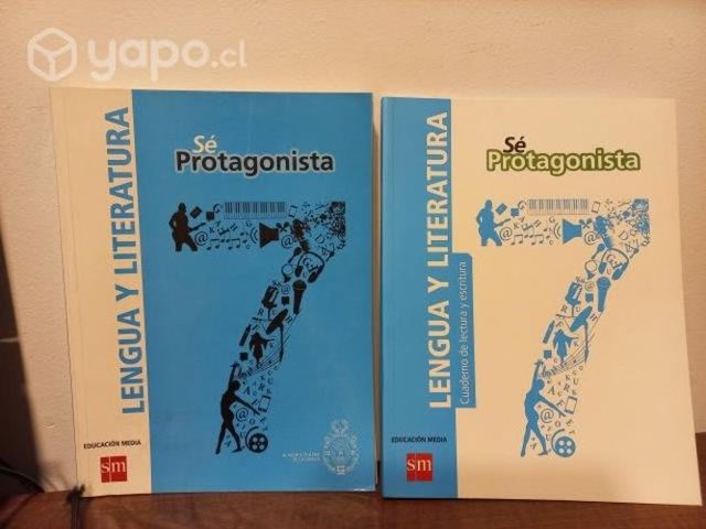 Libros Sé Protagonista Lenguaje 7 básico