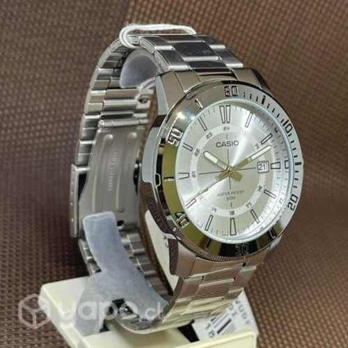 Reloj casio mtpvd01d-7c hombre metal wr50m tienda