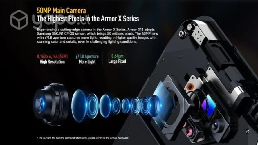 Ulefone-teléfono inteligente Power Armor X13 resis