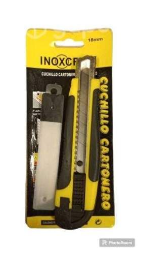 Cuchillo cartonero economico con repuesto