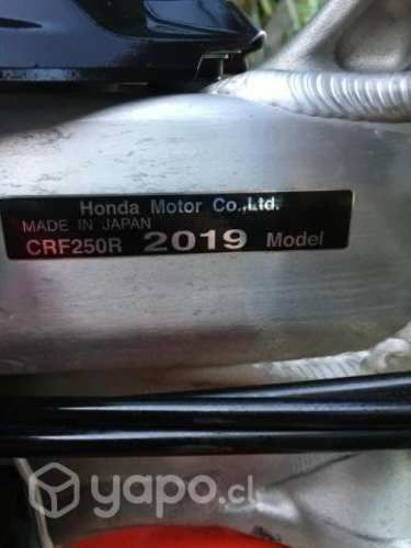 Honda crf250R 2019