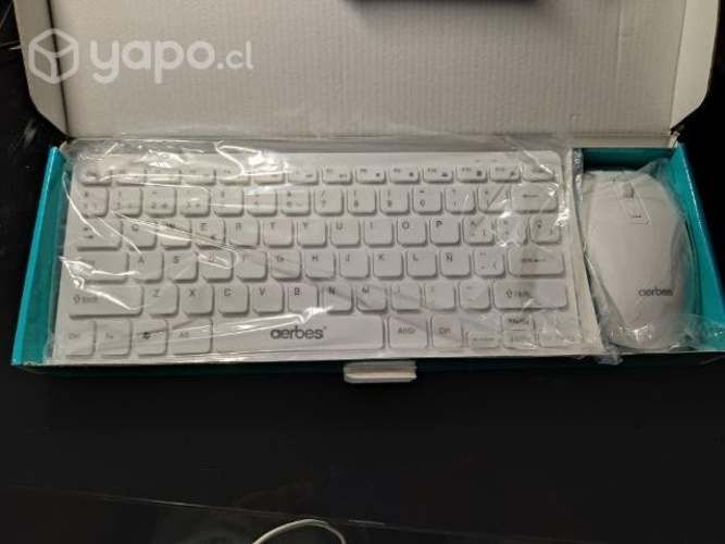 Teclado y mouse inalámbrico Pc