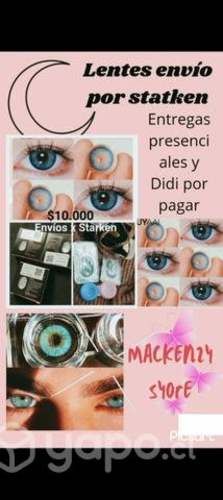 Lentillas naturales y hermosas