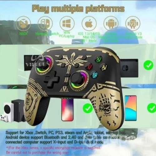 Mando Inalambrico RCB Con Bluetooth