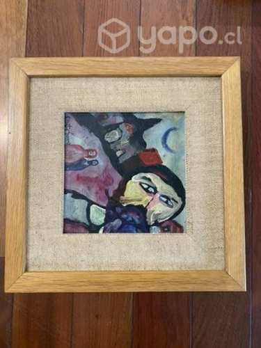 Cuadro 20x20 Autor Santo Guerra