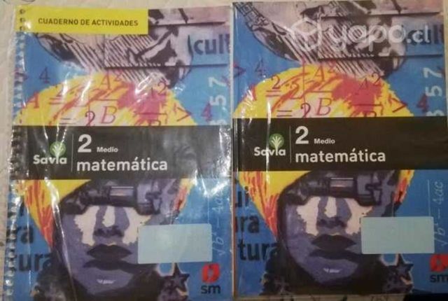 Libro matemáticas savia segundo medio