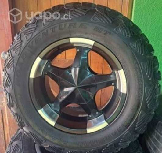 Llantas con neumáticos Marshal