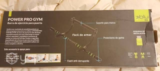 Barra de ejercicios para puerta nueva