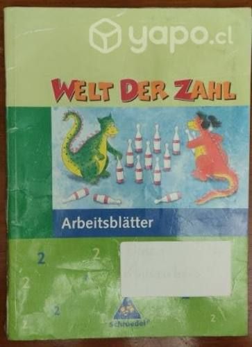 Libro Welt der Zahl 2. Arbeitshft. Usado