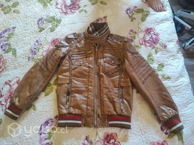 Chaqueta ecocuero italiana