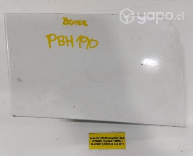 Tapa Exterior Combustible (PBH190) Peugeot Boxer B
