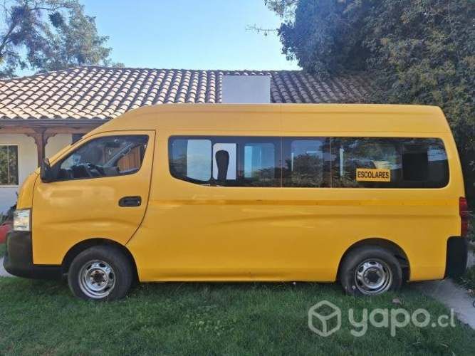 Furgón Escolar nv350 año 2018