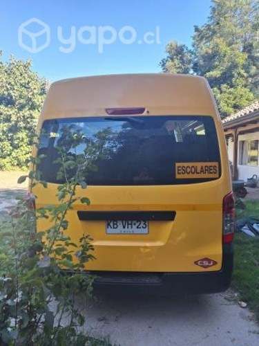 Furgón Escolar nv350 año 2018