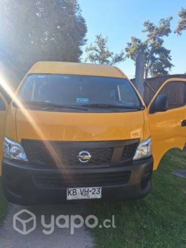 Furgón Escolar nv350 año 2018