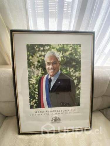 Cuadro foto presidencial Sebastián Piñera