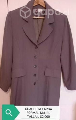 Chaqueta larga