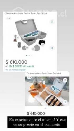 Electroestimulador ondas rusas