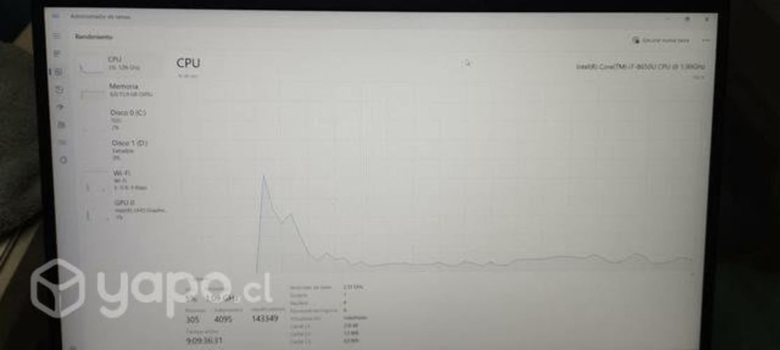 Notebook Dell latitud 7390