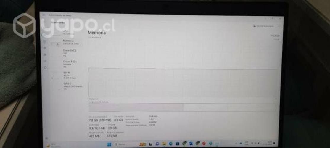 Notebook Dell latitud 7390