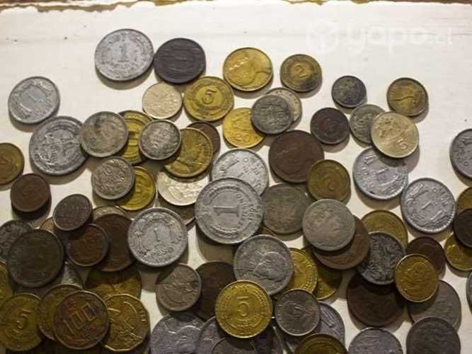 Lote de monedas antiguas variadas